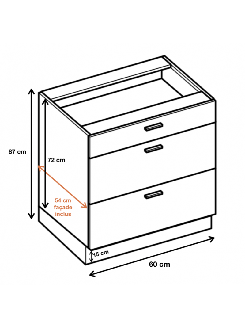 Casserolier Bellissi Beton Ardoise L Cm Cuisineandcie