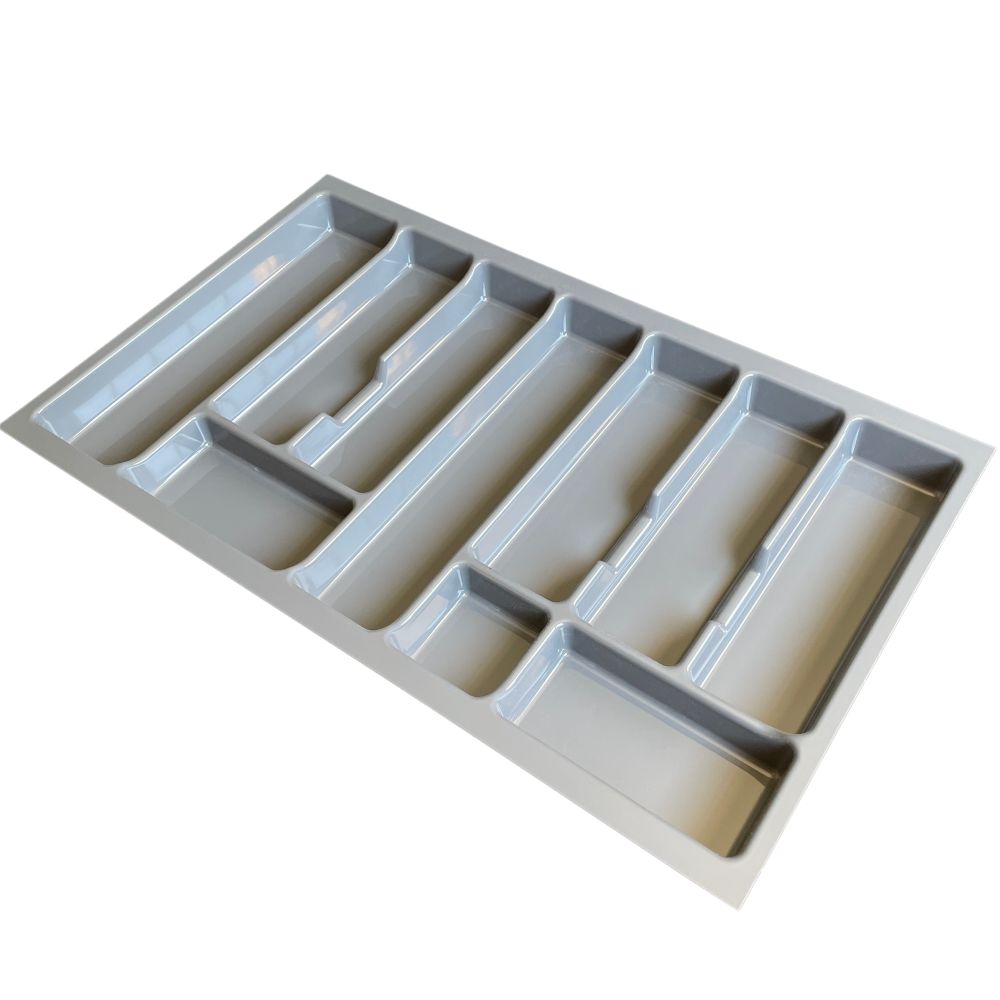 Range couverts pour tiroir de cuisine 5 compartiments