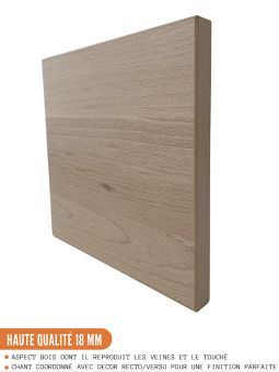 Panneau de finition pour meuble bas - décor chêne naturel
