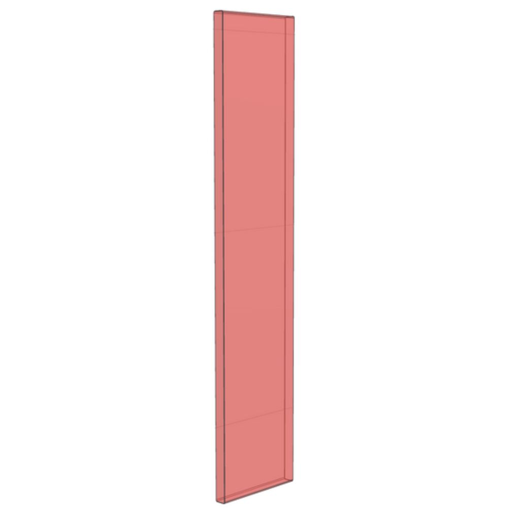 Fileur de finition pour colonne de cuisine - H203.7/L15 cm