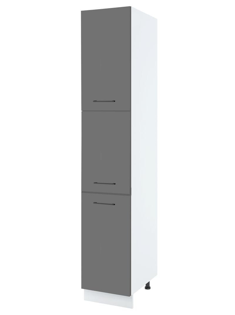 Meuble colonne 3 portes 40 cm - Essentiel
