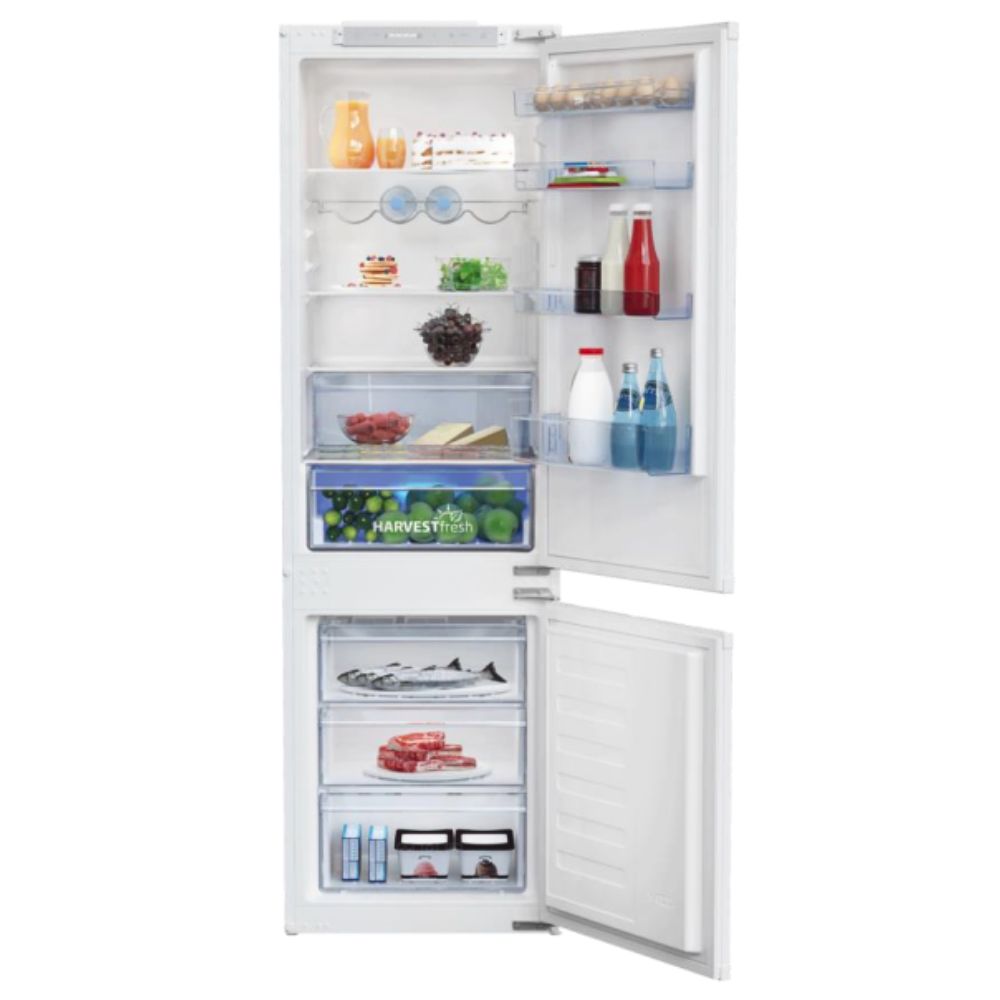 Réfrigérateur combiné intégrable 271 L Blanc BEKO