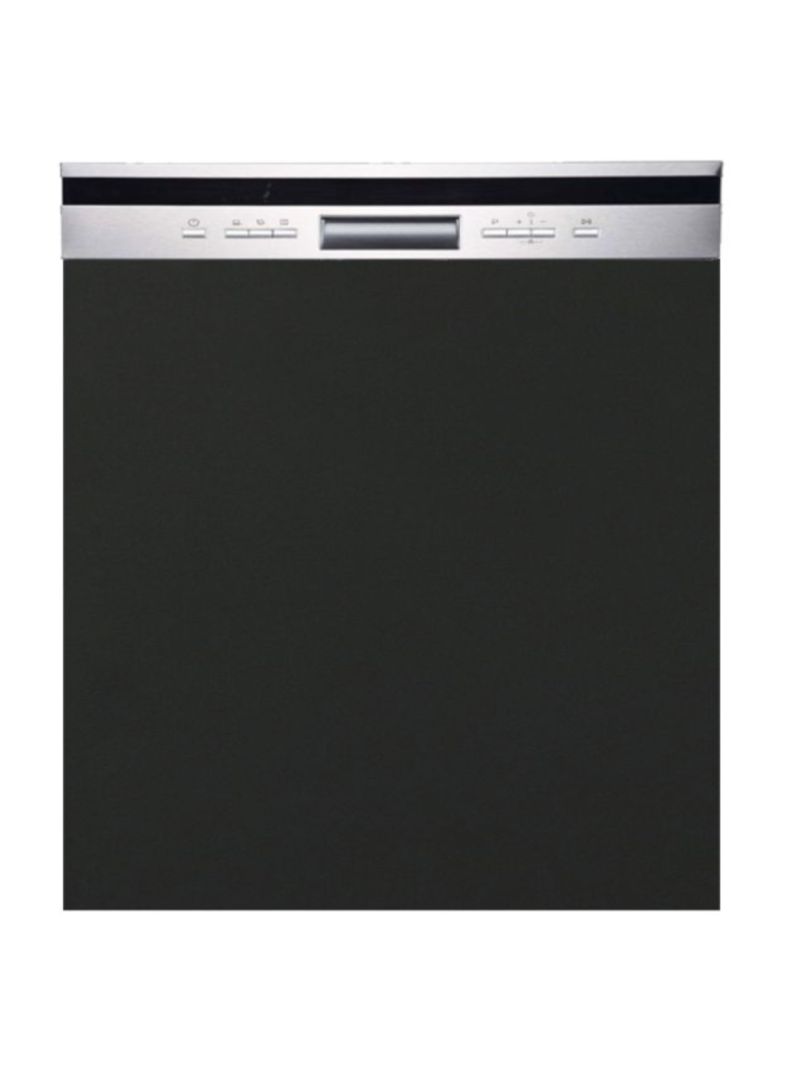 Façade pour lave-vaisselle semi intégrable Lovia Noir Mat L 60 cm