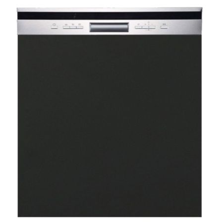Façade lave-vaisselle intégrable Lovia Noir Mat L 60 cm - Cuisineandcie