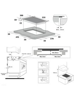 Domino induction 2 foyers - ULTRA