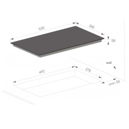 Domino induction 2 foyers - ULTRA