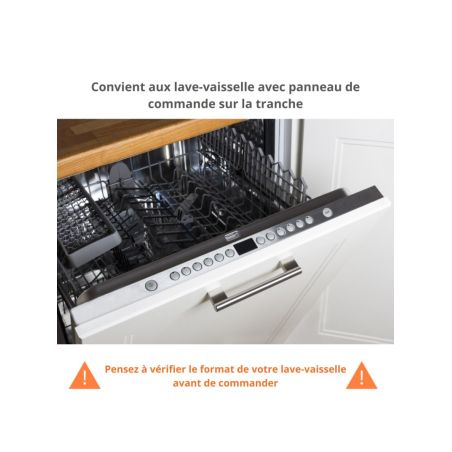 Façade pour lave-vaisselle tout intégrable Bellissi Blanc L 60 cm