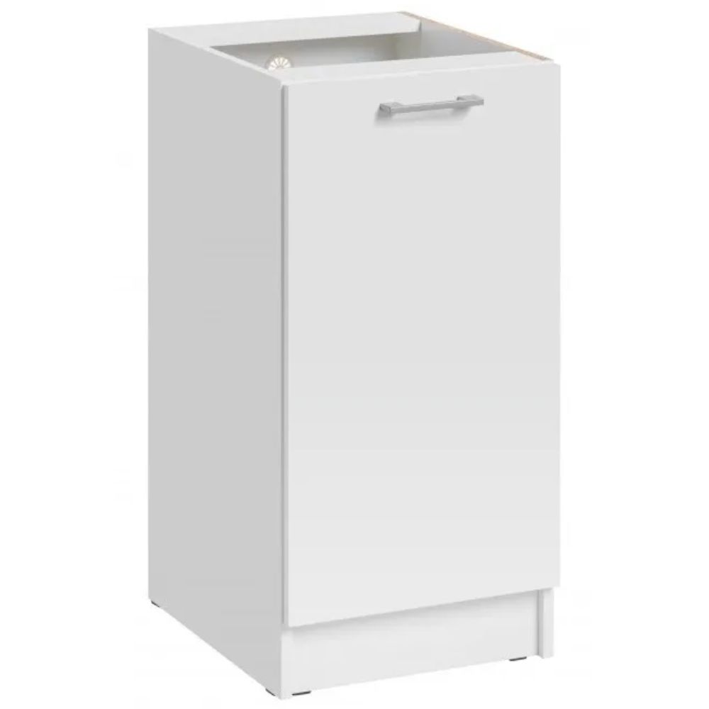 Meuble bas de cuisine Eco Blanc 1 porte L 40 cm