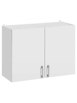 Meuble haut de cuisine Eco Blanc 2 portes L 80 cm