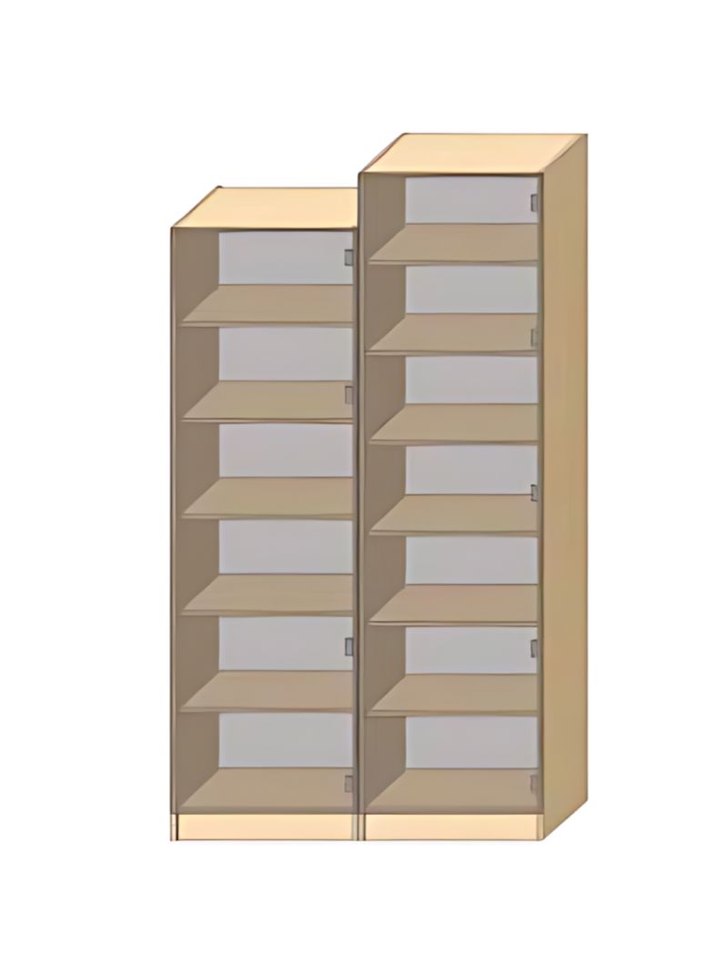 Dressing Armadio - armoire avec étagères - Largeur 50 cm - Sans Façade