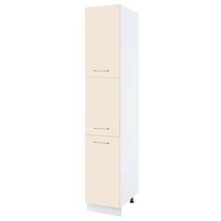 Colonne de cuisine Lovia Vanille Mat 3 portes L 40 cm