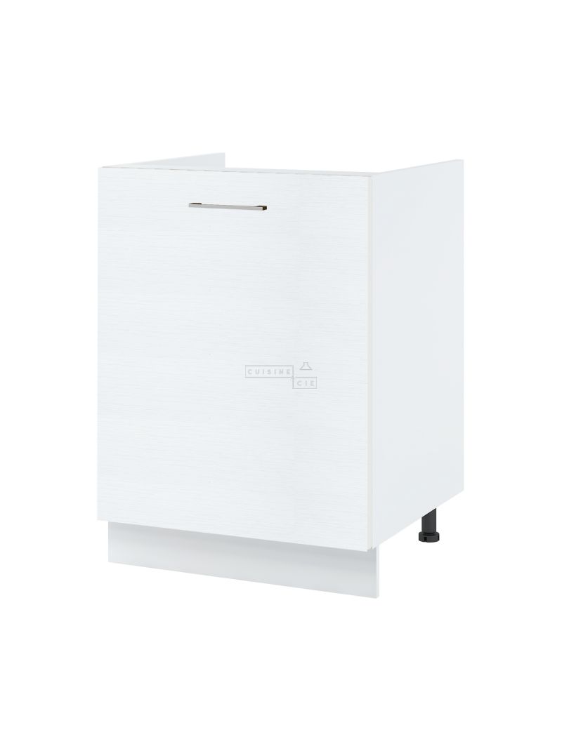 Meuble sous-évier Bellissi Blanc 1 porte L 60 cm