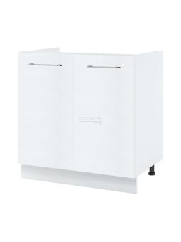 Meuble sous-évier Bellissi Blanc 2 portes L 80 cm