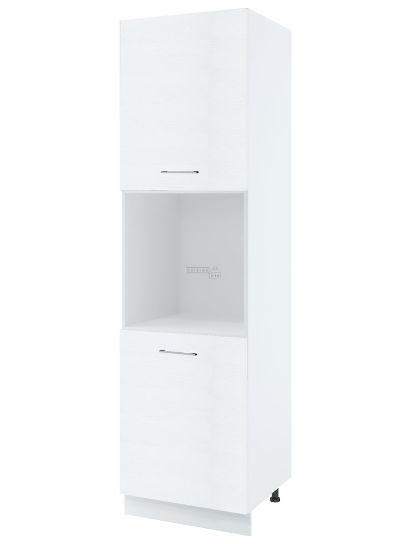 Colonne de cuisine pour four encastrable Bellissi Blanc 2 portes L 60 cm