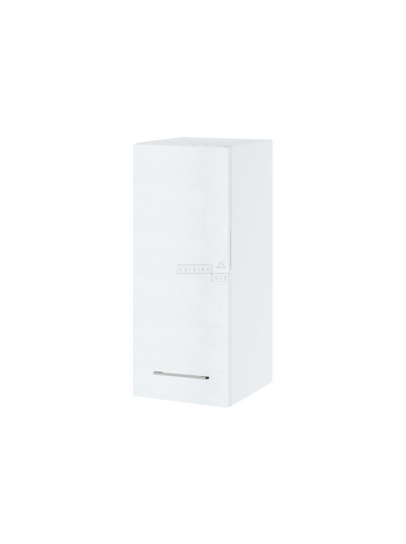 Meuble haut de cuisine Bellissi Blanc 1 porte L 30 cm