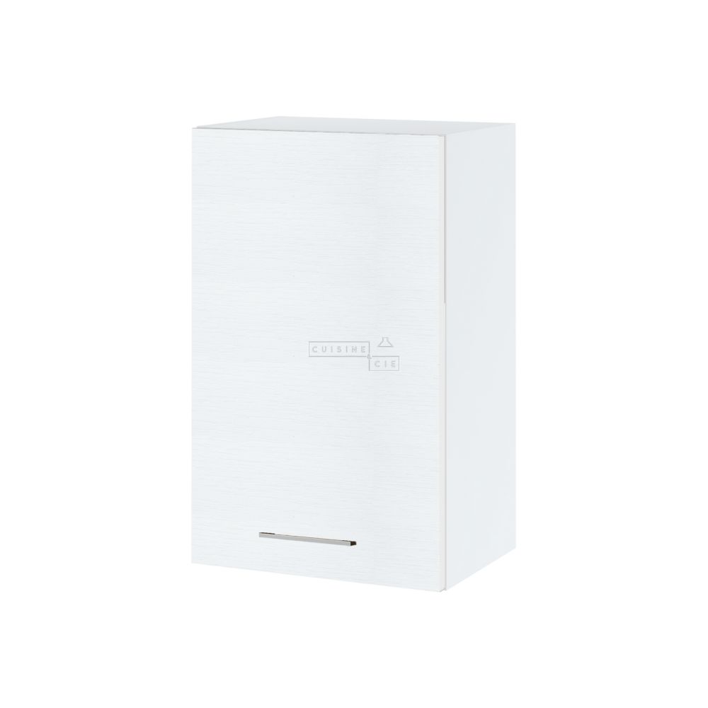 Meuble haut de cuisine Bellissi Blanc 1 porte L 45 cm