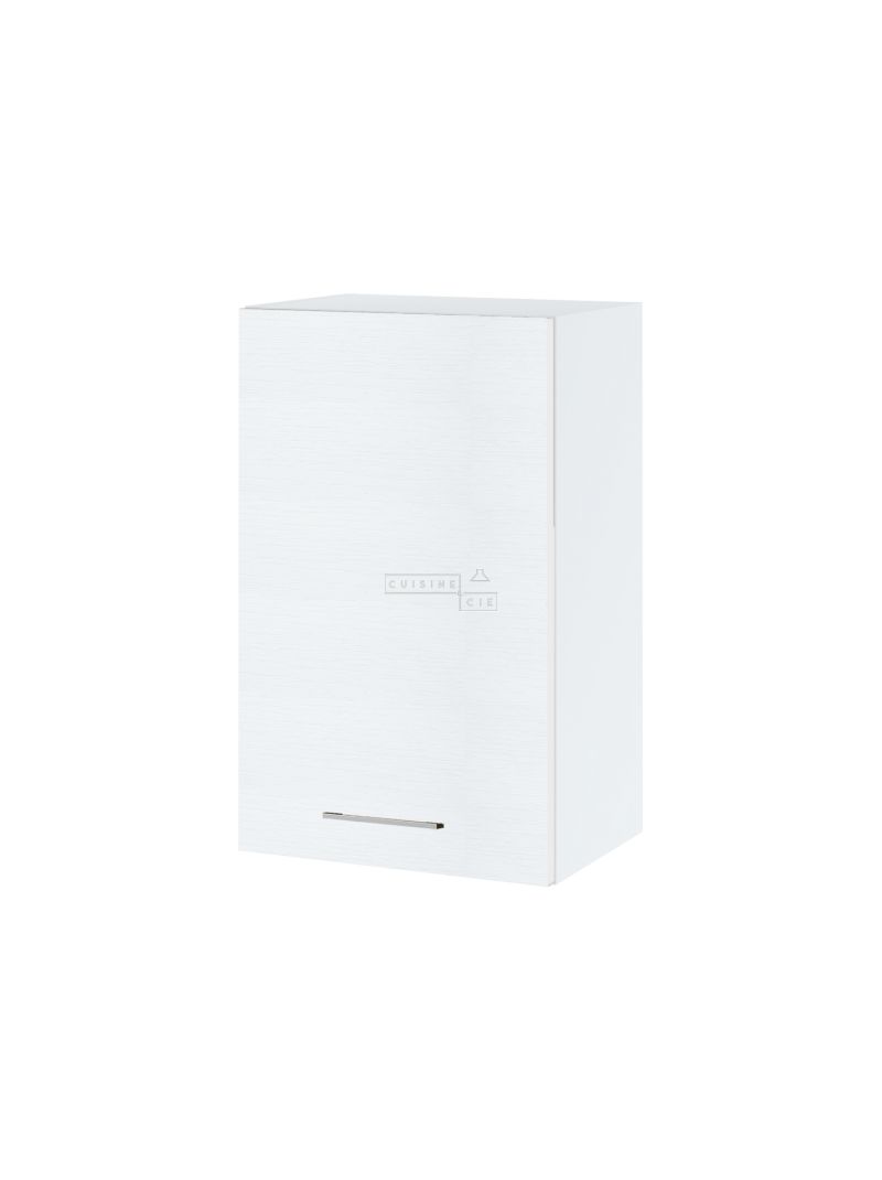 Meuble haut de cuisine Bellissi Blanc 1 porte L 45 cm