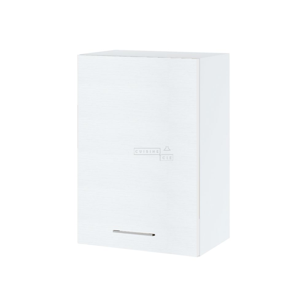 Meuble haut de cuisine Bellissi Blanc 1 porte L 50 cm