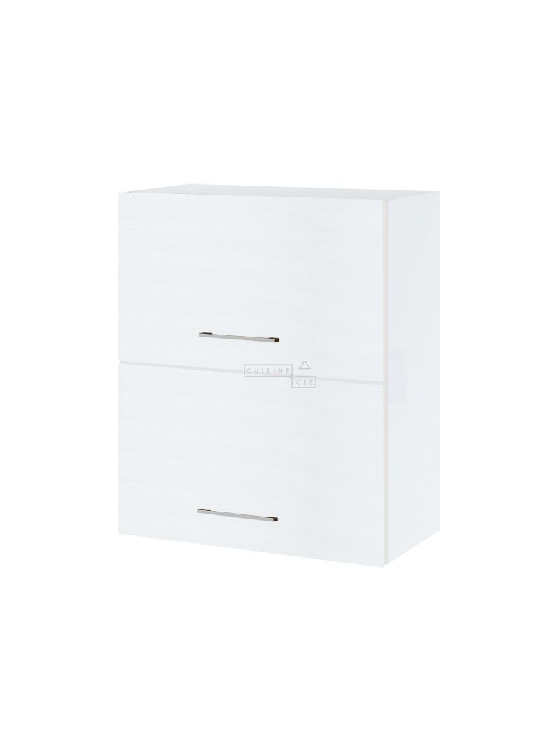 Meuble haut de cuisine Bellissi Blanc 2 portes relevables L 60 cm