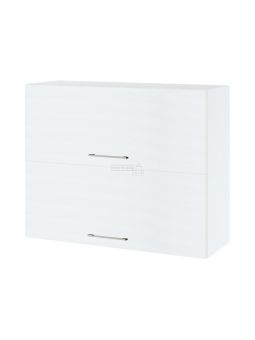 Meuble haut de cuisine Bellissi Blanc 2 portes relevables L 90 cm