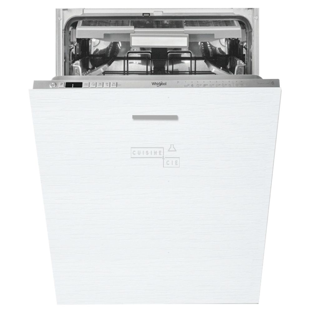 Façade pour lave-vaisselle tout intégrable Bellissi Blanc L 45 cm