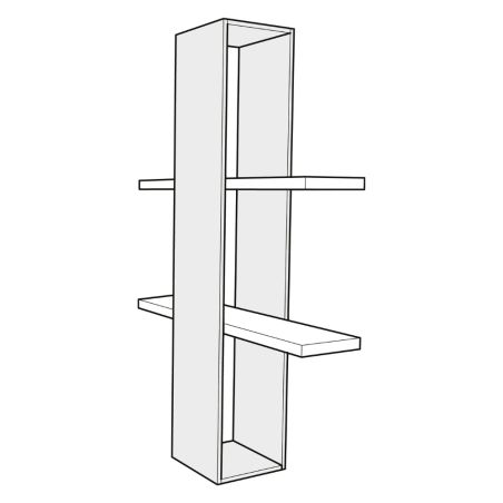 Etagère murale 150 cm - Gris